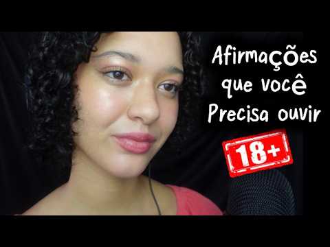 ASMR: VOCÊ PRECISA OUVIR ISSO PARA DORMIR | afirmações positivas