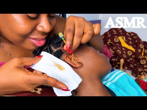 ASMR✨The Most Relaxing Ear & Facial Care Experience No Talking 