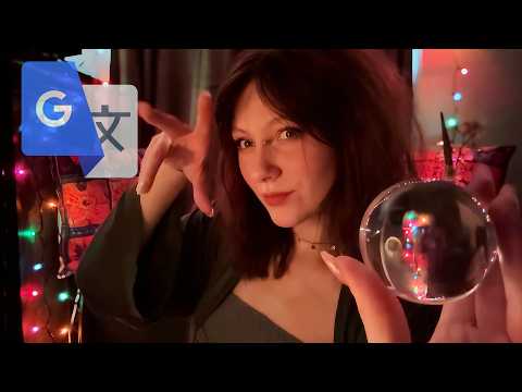 broken english asmr🔮 spiritual healer reads your future  👐 thick accent , fortune teller roleplay