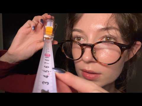 ASMR Bedtime Inspection 🔍 examining you closely before sleep