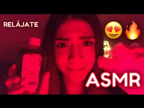 ASMR ROLEPLAY ESPAÑOL / Tu NOVIA te CUIDA y te RELAJA❤️ ATENCIÓN PERSONAL 🔥