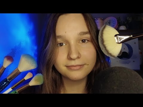 ASMR PINCÉIS NA TELA E SONS DE BOCA