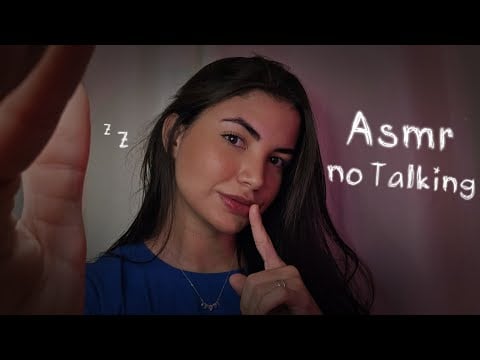 ASMR No Talking pra dormir rapidinho 💤🌙 (com os melhores gatilhos) 
