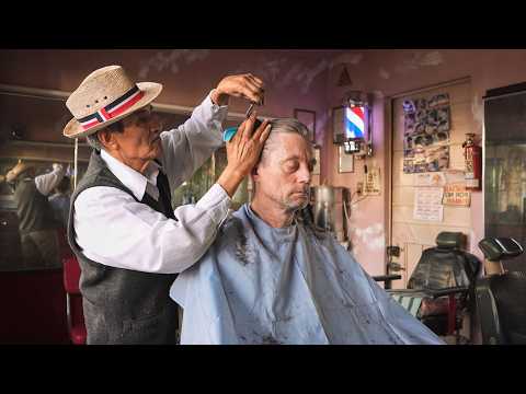💈 Legends Never Fade ✨ Haircut By 81-Year-Old Barber In A Classic 1960s Barbershop | Mexico City