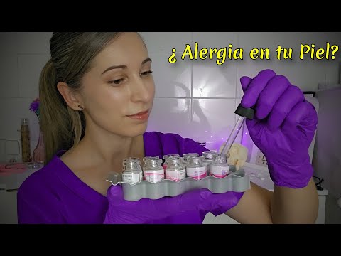 ASMR Médico Realista 🧪 Revisión de Alergias en la Cara