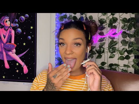 ASMR- Spit Painting in 2 Minutes