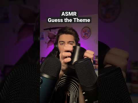Can you Guess the Theme to this ASMR Video?