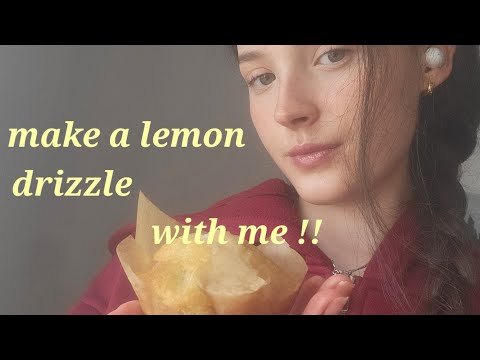 Bake a lemon drizzle with me (asmr)