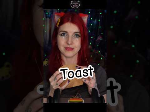 Toasting your tingles #ASMR #relax