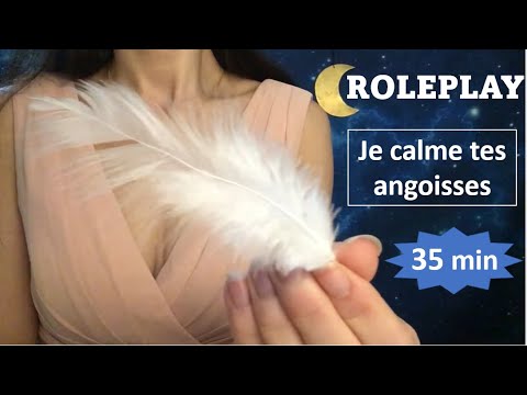 ASMR ROLEPLAY * Je calme tes angoisses et je t'endors