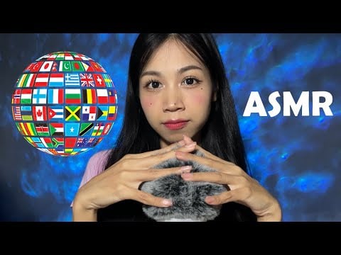 ASMR Saying All Countries and Territories in The World in Native Language 🌍