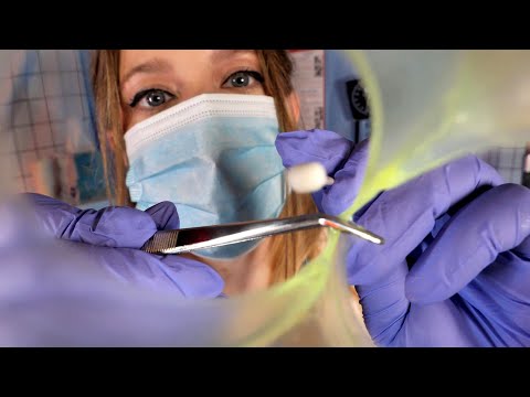 ASMR Hospital Eye & Ear Exam | Viral Infection