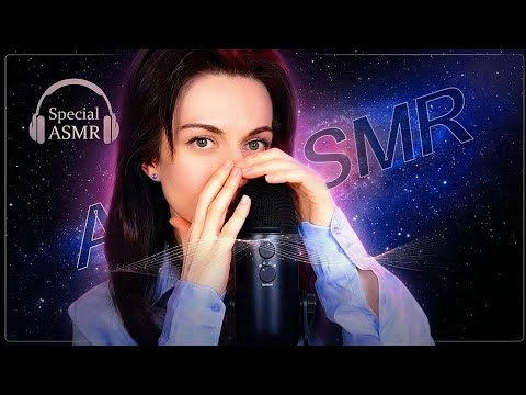 АСМР для сна 🌌 САМЫЙ самый БЛИЗКИЙ шёпот + НЕРАЗБОРЧИВЫЙ шёпот и звуки рта с ушка на ушко 💜 ASMR
