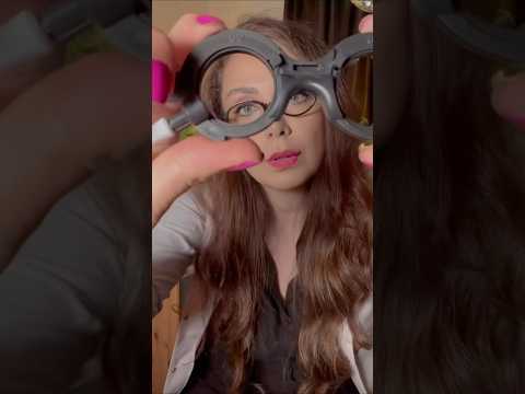 Göz muayeneni yapıyorum👩🏻‍⚕️