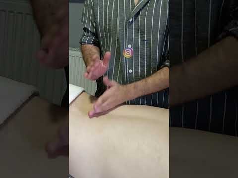 AN INCREDIBLE TREATMENT FOR RELAXING BACK MUSCLES #satisfying #relaxing #asmr #shorts #massage
