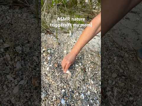 ASMR nature triggers(featuring my mom & dog) #asmr #outdoorasmr #natureasmr
