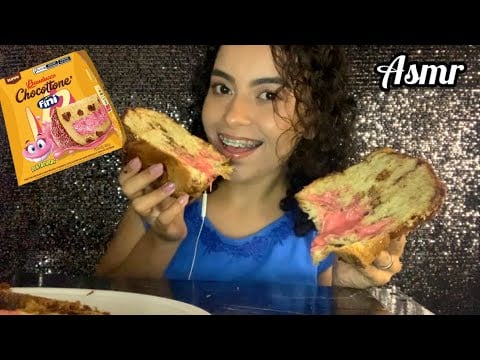 ASMR/PROVANDO CHOCOTTONE FINI DA BAUDUCCO- Review de panettone 2025.