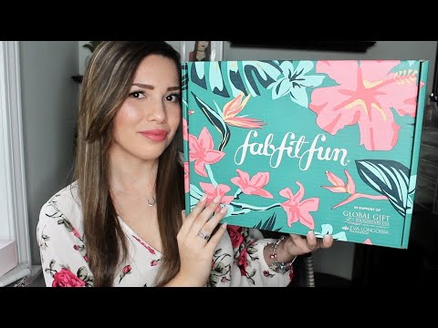 ASMR - Summer FabFitFun Unboxing 2019! (My Fav So Far)