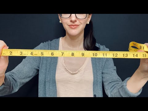 ASMR Detailed Face Measuring l Soft Spoken, Personal Attention