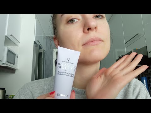 ASMR- Visar min hudvårdsrutin (swedish)