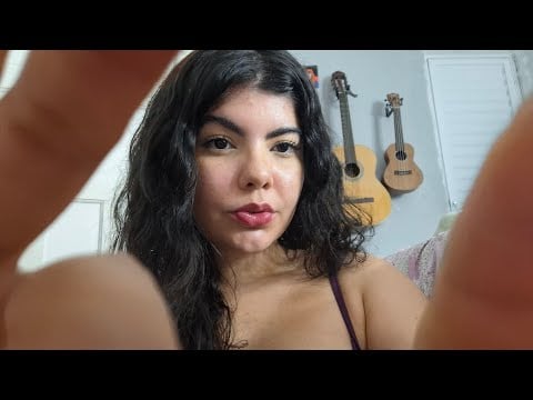 ASMR caseirinho com muito tapping na tela e sons de boca 📱💋