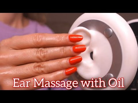 ASMR Ear Massage Only For Sleep, Tingles & Deep Relaxation 💤💤 No Talking ASMR