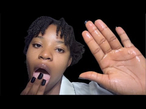 {ASMR} 30 Minutes 💦 Spit Paint Detention (real sp**, mouth sounds)
