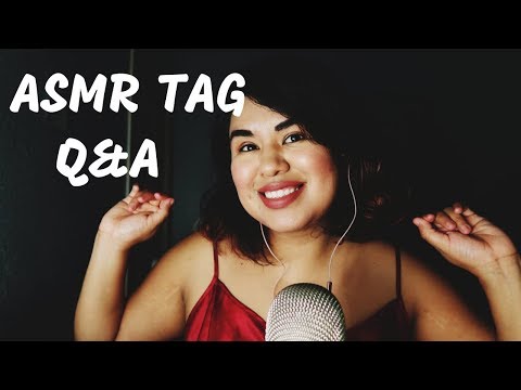 ASMR Tag Q&A | Whispered