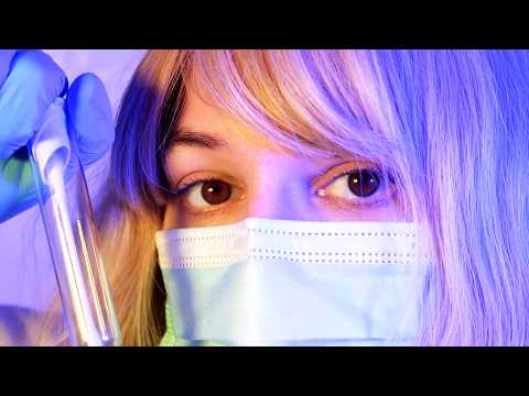 👁️👁️ super close up doctor roleplay (what kind of doctor am I anyway??) asmr