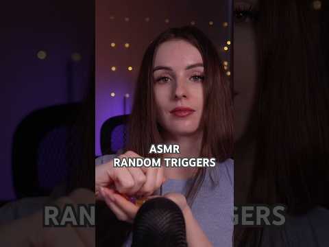 ASMR Random Triggers For Sleep