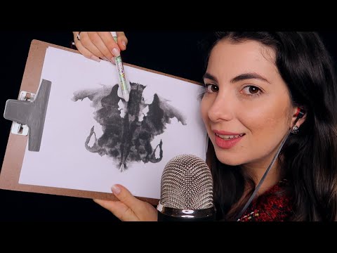 ASMR TESTE DE PERSONALIDADE - Sweet Carol