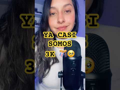 3K gracias!! Comenta y susurró tu usuario o nombre ♥️🥰 #asmr #susurros #asmrcommunity #tingles