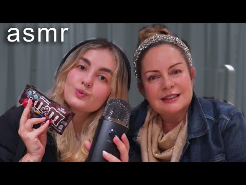 ASMR CON MI MAMÁ Ft. M&M's