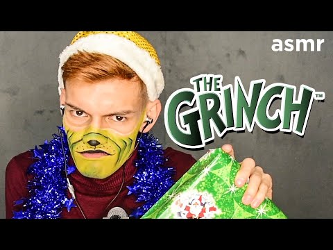 El GRINCH hace ASMR | Inaudible, Tapping, Empacando Regalos - ASMR Español -  @Mol ASMR.