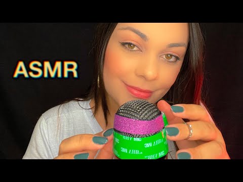 ASMR: ESTALINHOS DE FITA NO MICROFONE | ARREPIAR O CÉREBRO