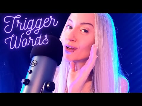 ASMR | ✨ Tingliest TRIGGER Words ✨ (hand movements/mouth sounds)