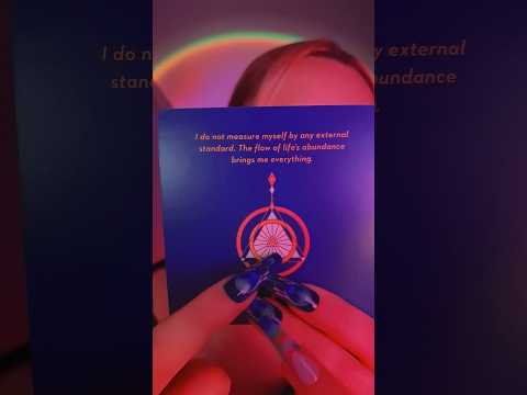#asmr random affirmation card for you