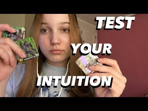 Testing your Intuition with Guessing Games 🦈 | ASMR using invizimals