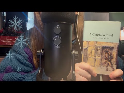 ASMR || Reading A Christmas Carol - Part 2 ☃️