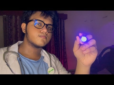 ASMR Fast Cranial Nerve Exam Roleplay
