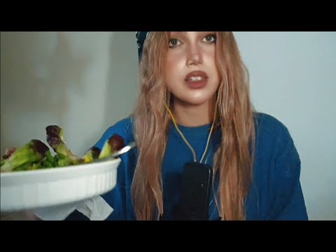 Let's chat and have lunch together 💔 (ASMR)