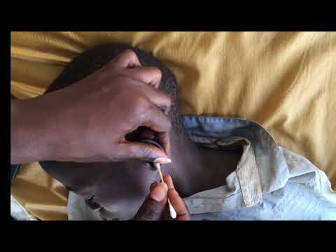 Asmr- Best Face And Ear Therapy To Help You Sleep Calmly. #satisfying #nitpicking