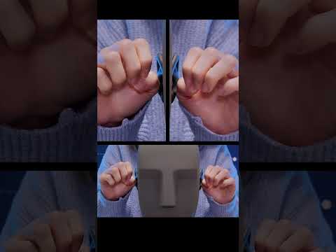 爪タッピング💅 #asmr #ku100 #tapping