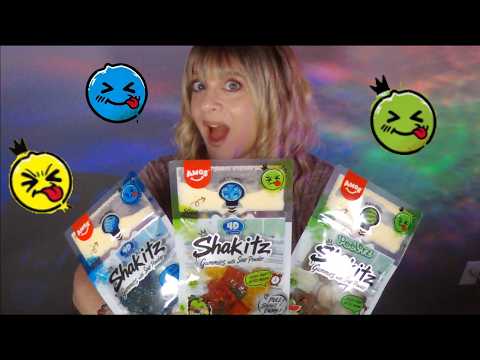 Are These The SOUREST Gummies I've Ever Tasted? 🤪 | ASMR Candy Review: Amos Shakitz