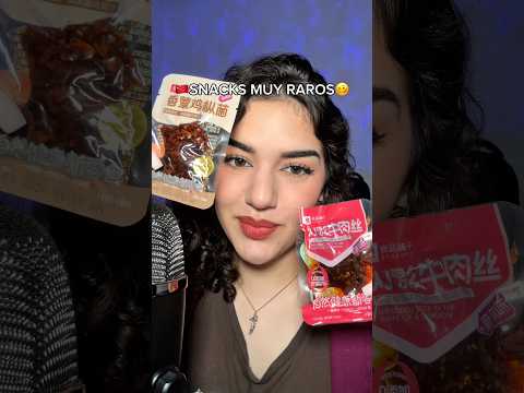 Snacks Rarísimos ‼️ #asmr #haul