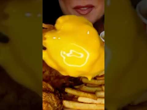 KFC CHEESY BITE #asmr #foodasmr #chicken