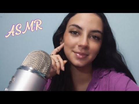 ASMR LENTO- sons de boca e gatilhos visuais com a sensibilidade no 💯