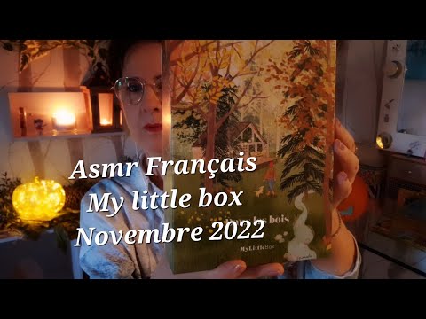 #Asmr Français,  Unboxing en Soft-spoken. "My Little  box"  novembre 2022.