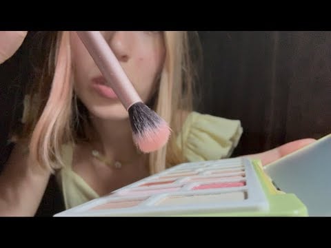 ASMR накрашу тебя в твой день рождения🎀