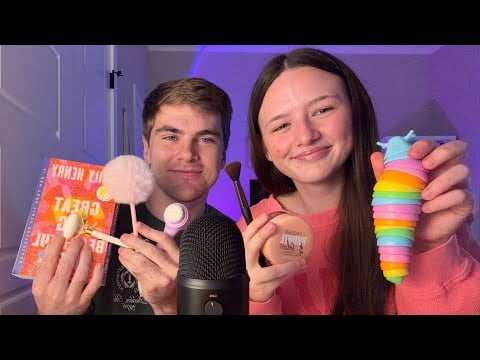 My Boyfriend Tries ASMR (pt. 2)!! ❤️‍🔥